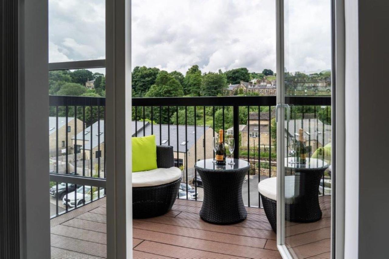 Ferienwohnung The Sidings, Luxury Penthouse, Haworth Exterior foto
