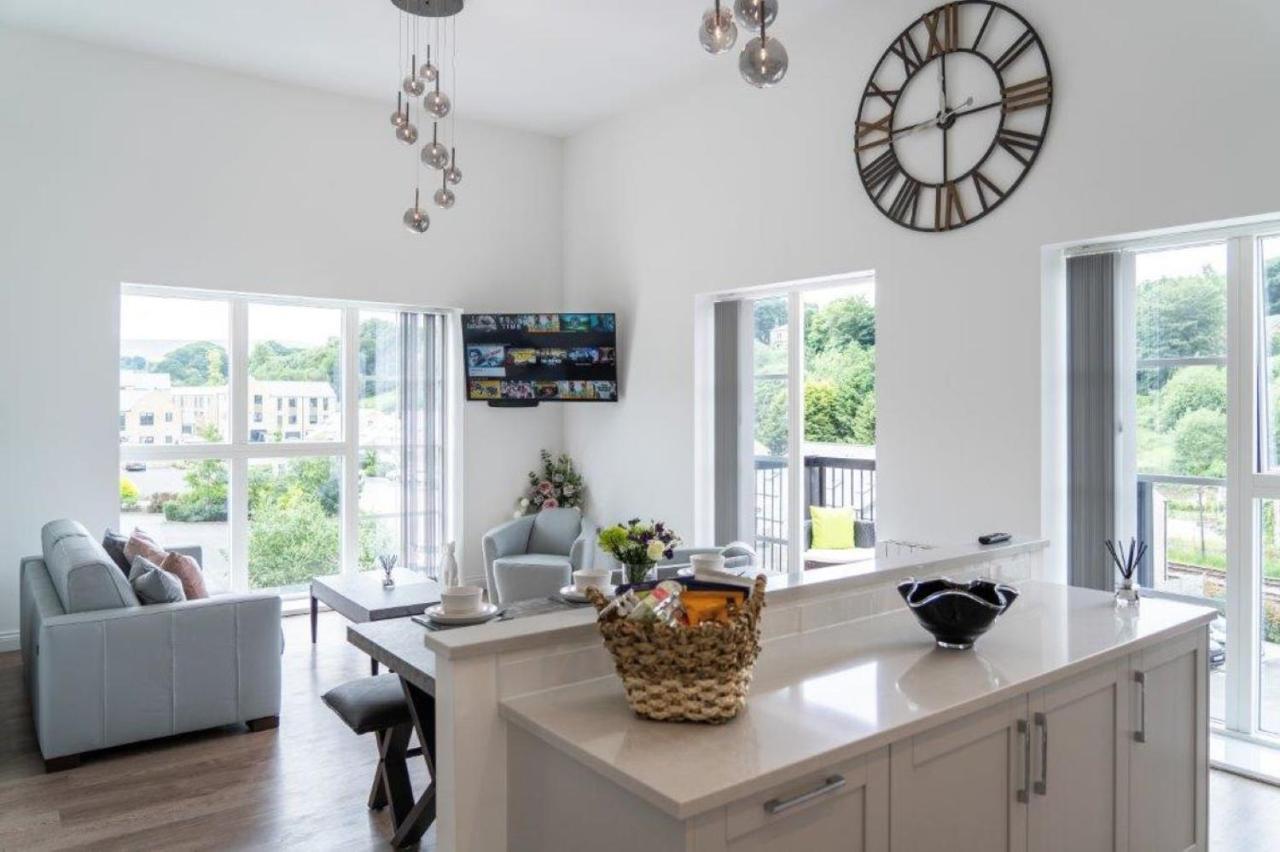 Ferienwohnung The Sidings, Luxury Penthouse, Haworth Exterior foto