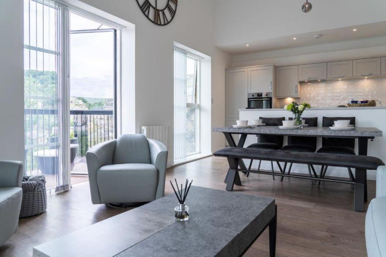 Ferienwohnung The Sidings, Luxury Penthouse, Haworth Exterior foto
