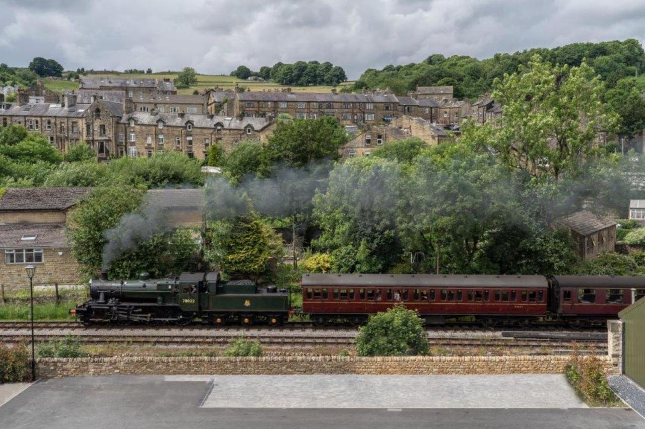Ferienwohnung The Sidings, Luxury Penthouse, Haworth Exterior foto